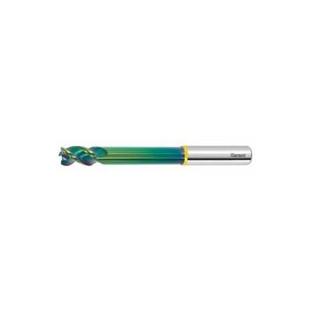 Garant Master Alu PickPocket Solid Carbide End Mill, Coolant Through, Long Reach, DLC Coated, 12 mm 202019 12